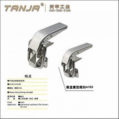 TANJA A103 stainless steel vertical install toggle hasp