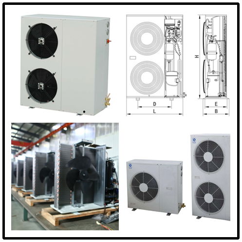 Air-cooled Condensing Unit  For Cold Room Chiller 3