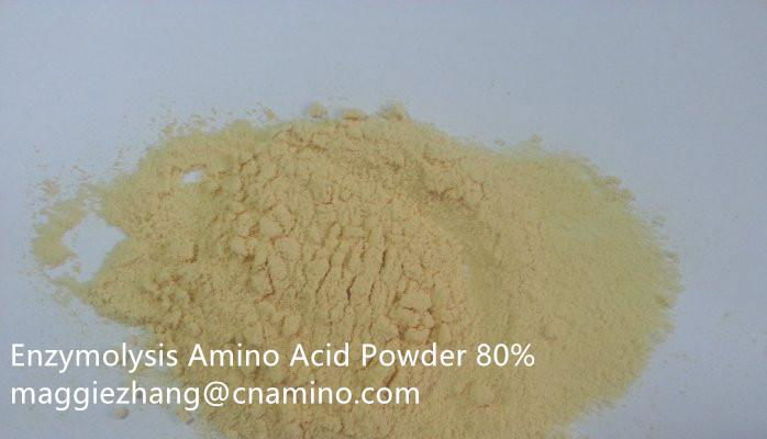 Hydrolyzed protein organic nitrogen with amino acids powder 80%  2