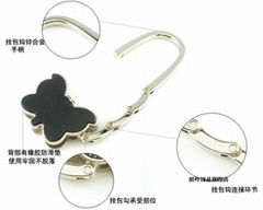 Cheap price Custom high quality metal bag hanger by china supplier