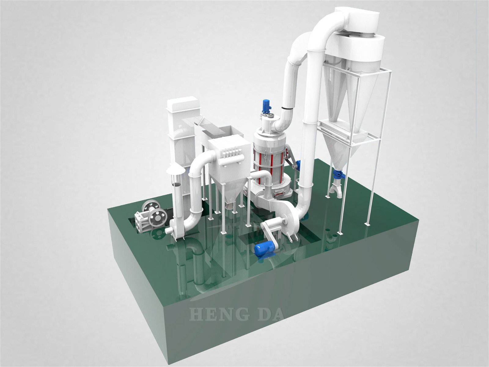 HDB130 high capacity low energy consumption raymond mill 