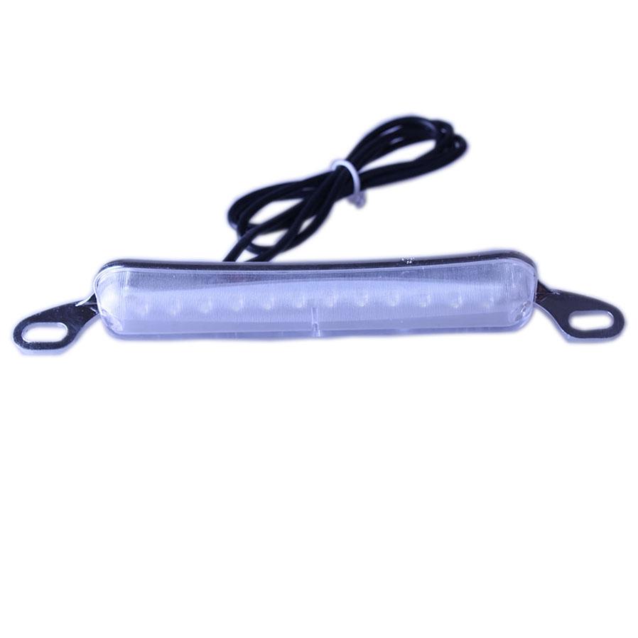 Universal White 7000K 12-LED Bolt-On Car Truck Chrome License - Foto 2