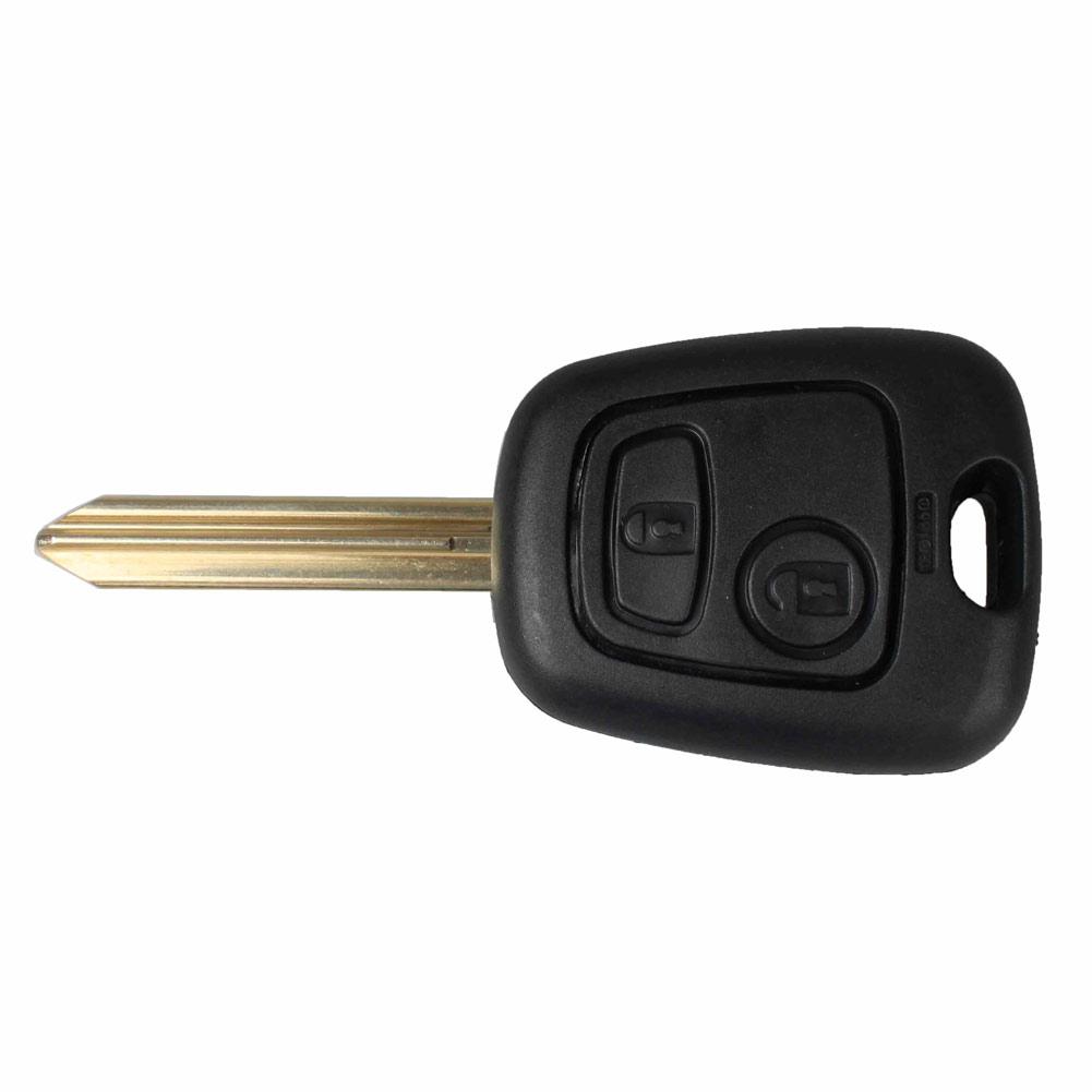 2 Button Key Shell Remote Key Fob Case For Citroen C1 C2 C3 Xsara Saxo Berlingo  3