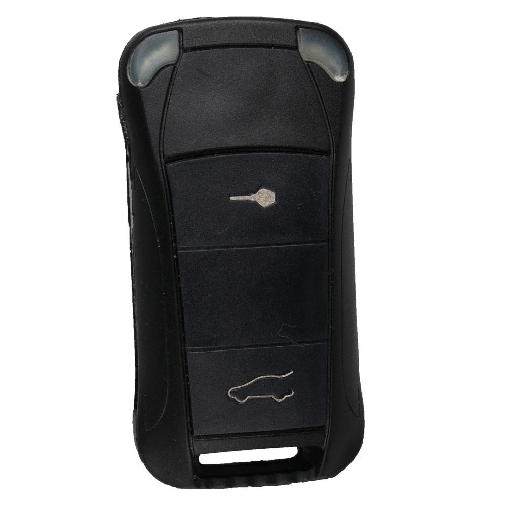 2Button Key Shell Remote Folding Key Fob Case For Porsche Cayenne HAA
