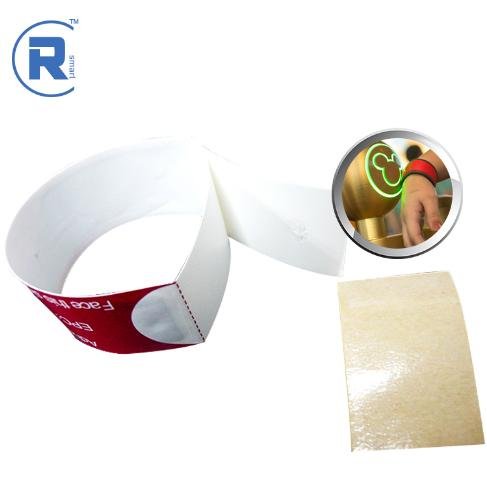 customerized Colorful Synthetic PP Paper Wristbands