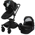 European Style Baby Pram PU Leather Baby