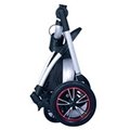 European Style Baby Pram PU Leather Baby Stroller 3 In 1 5
