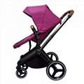 Multi-function High Landscape 3 in 1 Baby Stroller With EN1888