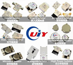 UIY RF Microwave Coaxial Isolator Drop in Isolator Broadband Isolator