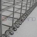 Garden PVC coated welded gabion retaining wall Gabion Bench Cages Fence 2