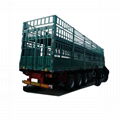 China Log Delivery Semi Trailer Wood Carrier Truck Trailer 1