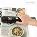 Portable scanners handy scanner for document image photos wifi supported 4