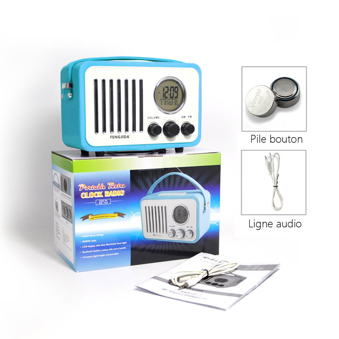 Music Radio Speaker Pendrive SD Card USB Music Speaker With Chargeable Battery 3