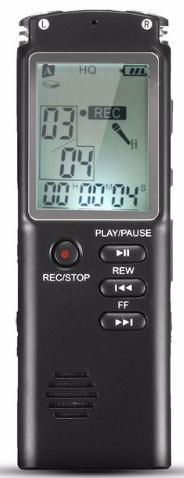 Factory Wholesale portable 8GB Recorder Digital Audio Voice Multifunctional Reco 2