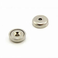 Strong pull force neodymium cup pot magnet N52