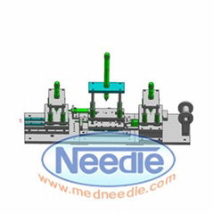 Blunt end tip Needle Machine