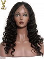 YSwigs Loose Wave Virgin Brazilian Human Hair Lace Front Wigs with Baby Hair 2