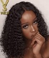 YSwigs Human Hair Wigs Brazilian Virgin Hair Lace Front Wig For Black Women 2