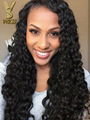 YSwigs Deep Wave Full Lace Human Hair For Black Women  1