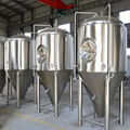 Beer fermentation tanks with cooling jacket 7 bbl jackted fermenters 4