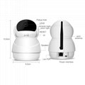 1080P Pan Tilt Wireless WiFi IP Camera For Baby Monitor