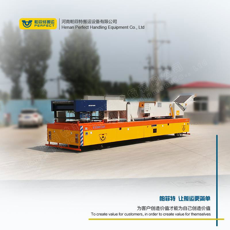 Battery Drive Hydraulic Transfer Cart for Material Transportation 2