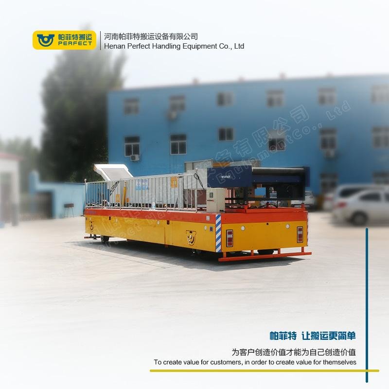 Battery Drive Hydraulic Transfer Cart for Material Transportation 5