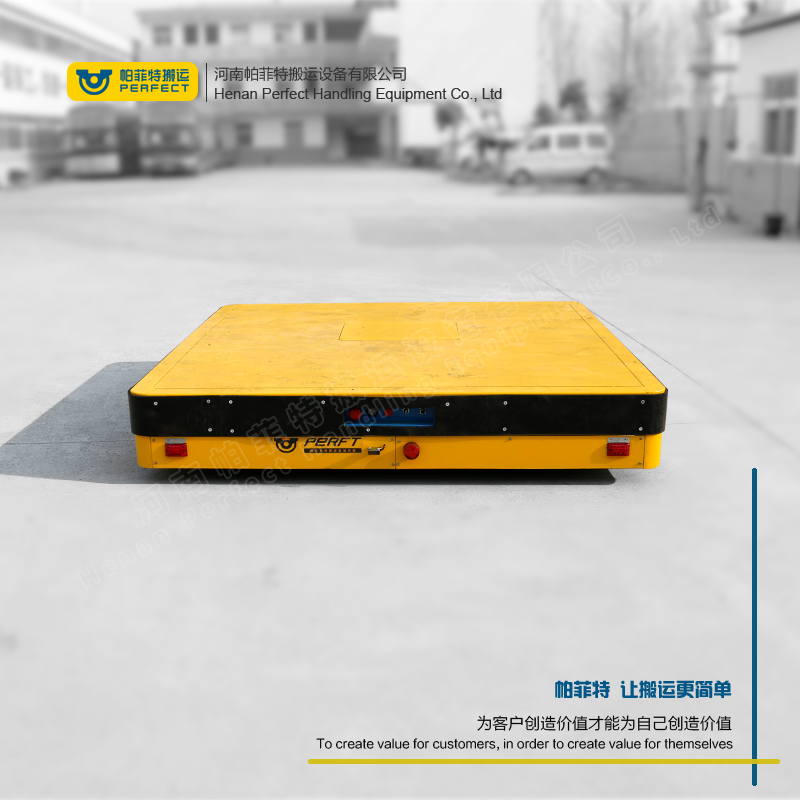  Rolled steel transfer cart with steerable function 5