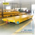 Industrial steel carts rail mounted transfer trolley with po 2