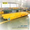 Industrial steel carts rail mounted transfer trolley with po 3