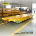 Industrial steel carts rail mounted transfer trolley with po 5