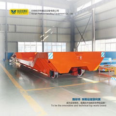 Heavy-duty advanced factory use rail guided transfer trolley