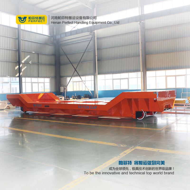 Heavy-duty advanced factory use rail guided transfer trolley 3