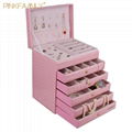 New Fashion Croco Leather Packing Storage Jewelry Box 1