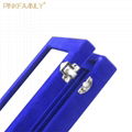 Portable Blue Velvet Ring Storage Tray Earring Display Box Jewelry Holder Case O 4