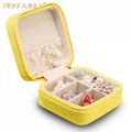 Wholesale Women Mini PU Jewelry Storage Case Jewelry Organizer Box with Custom L 5