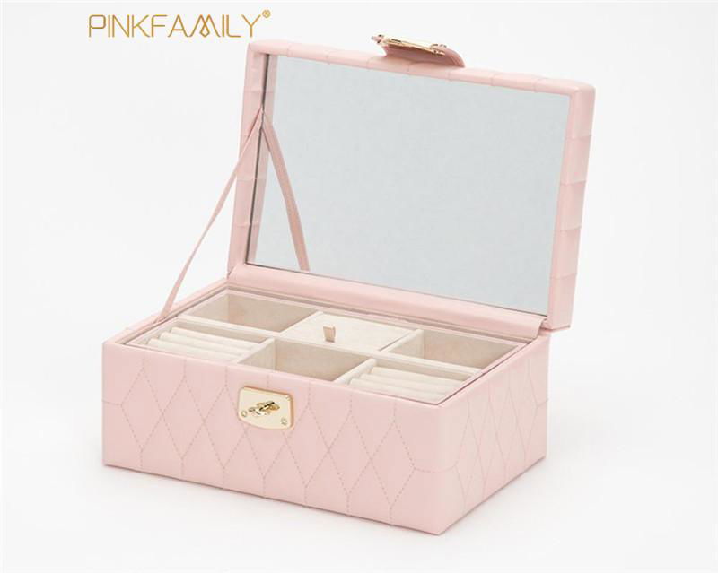 Jewelry Packaging Boxes Organizer For Jewelry Makeup Case Gift 4