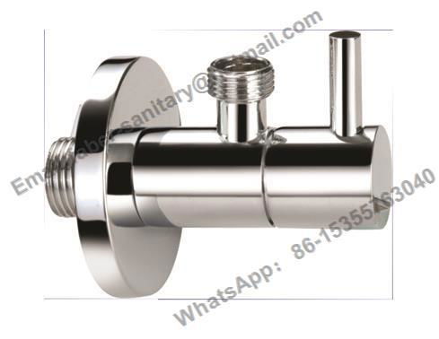 Hot Sale Two Way Brass or Zinc Washing Machine Angle Valve 5