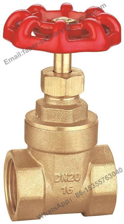 China Factory 6 inch Brass Ball Valve Full Port Flat Lever Handle 4