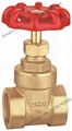 China Factory 6 inch Brass Ball Valve Full Port Flat Lever Handle 4