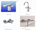 High Quality Square Basin Faucet Single Lever Shower Mixer  3