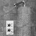 High quality in wall shower mixer with digital display 3