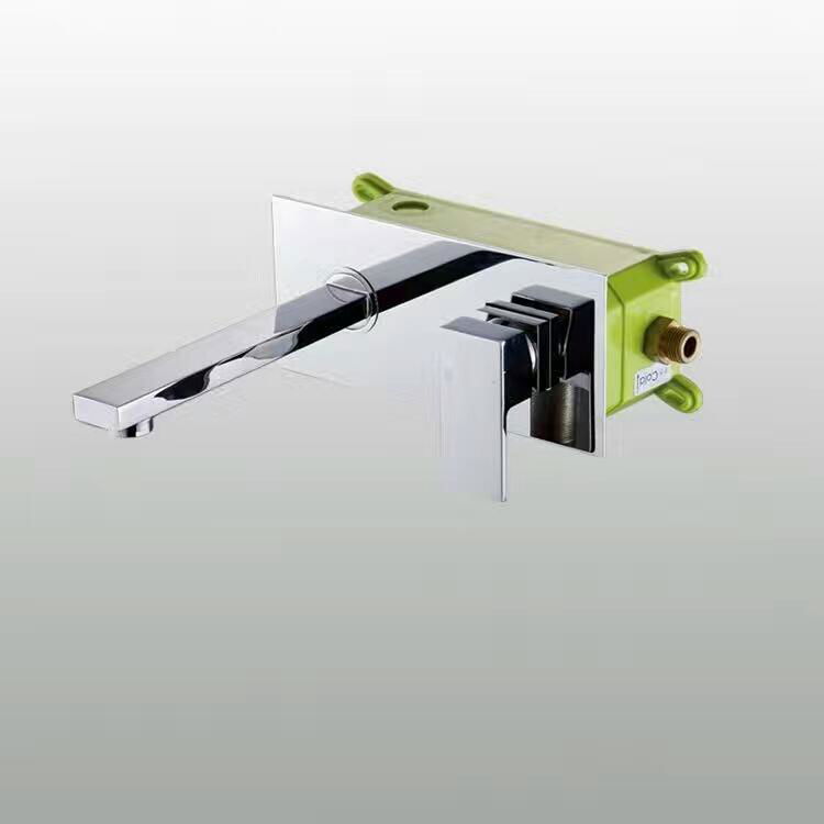 In Wall concealed brass basin faucet  2