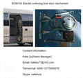 Bus door opening mechanism for bus and