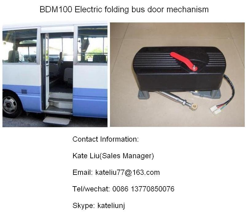 Isuzu Journey and Toyota Coaster bus parts-electric bifold bus door motor