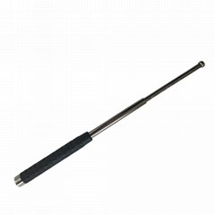 YRG Extendable Steel Baton with rubber handle