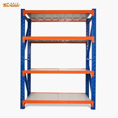 metal storage shelf rack for warehouse system