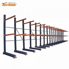 heavy duty warehouse storage iron cantilever rack