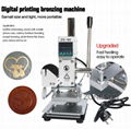 ZONESUN Hot Foil Stamping Machine Manual leather and paper stamping machine Bron