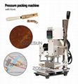 ZONESUN Hot Foil Stamping Machine Manual Bronzing Machine for PVC Card leather a 1